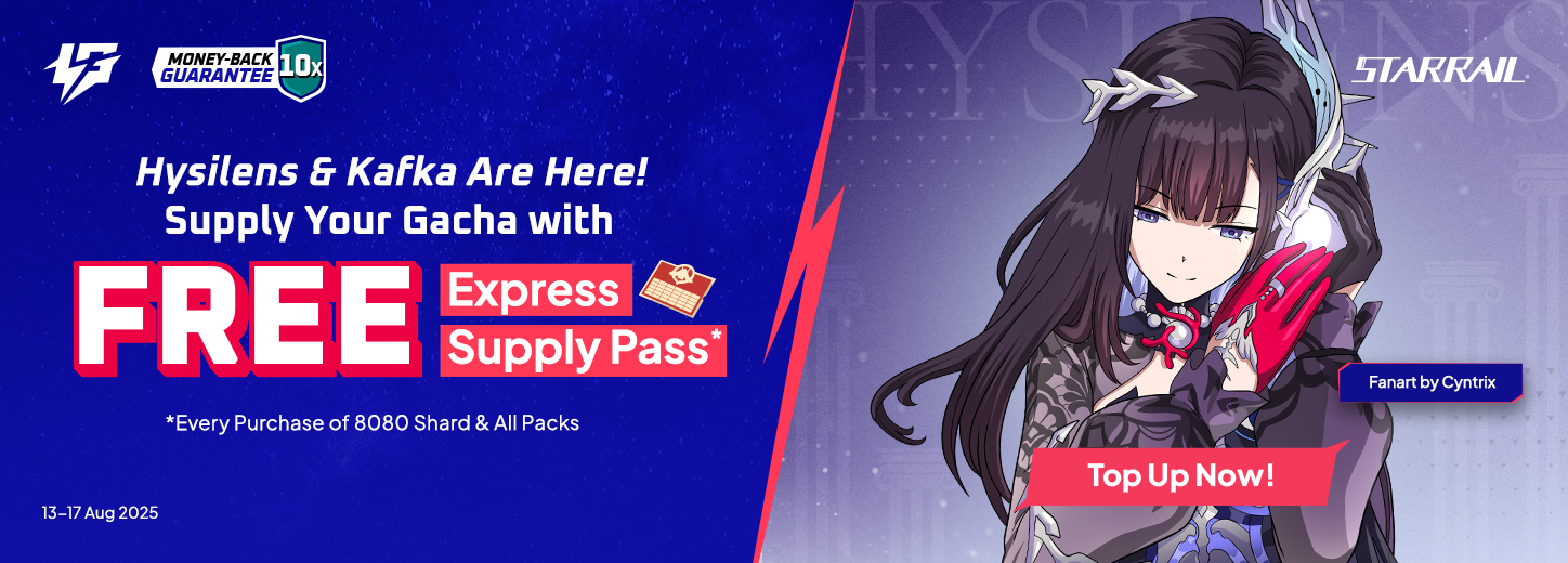[MY] HSR Hysilens Kafka Free Express Supply Pass